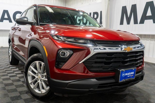 Red (Crimson Metallic) 2024 Chevrolet Trailblazer LS AWD SUV / Crossover Four-Wheel Drive 9-Speed Automatic