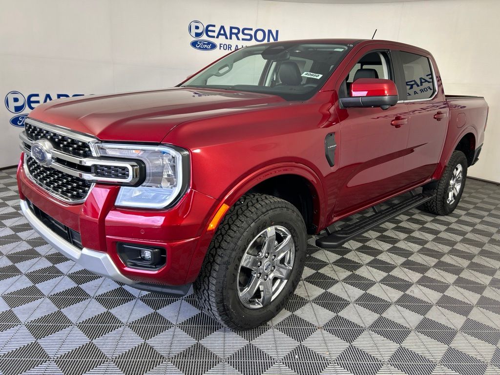 Ruby Red Metallic Tinted Clearcoat 2026 Ford Ranger Pickup Truck Four-Wheel Drive Automatic