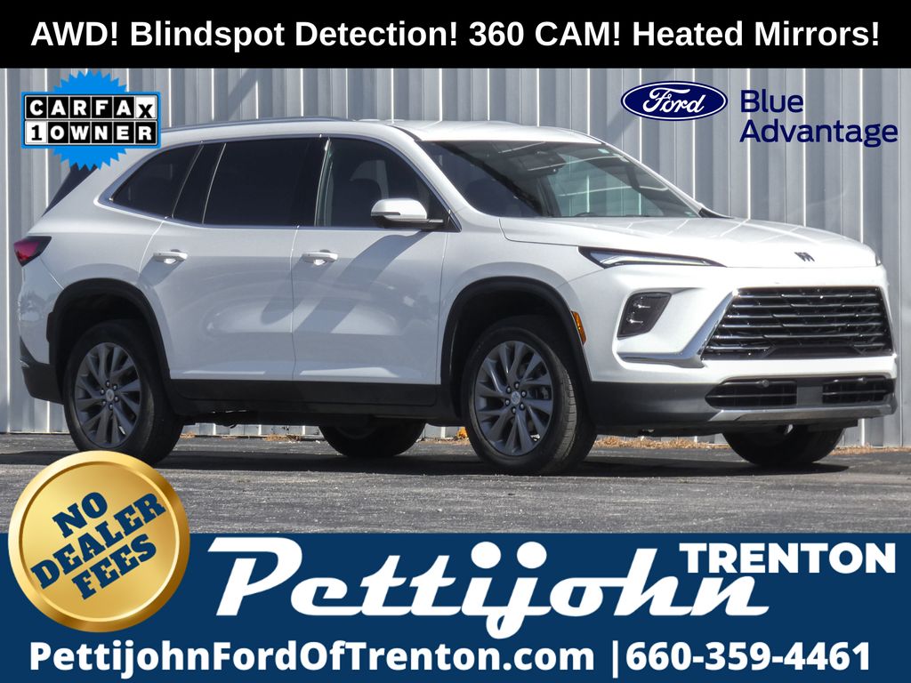 Summit White 2025 Buick Enclave SUV / Crossover Four-Wheel Drive 8-Speed Automatic