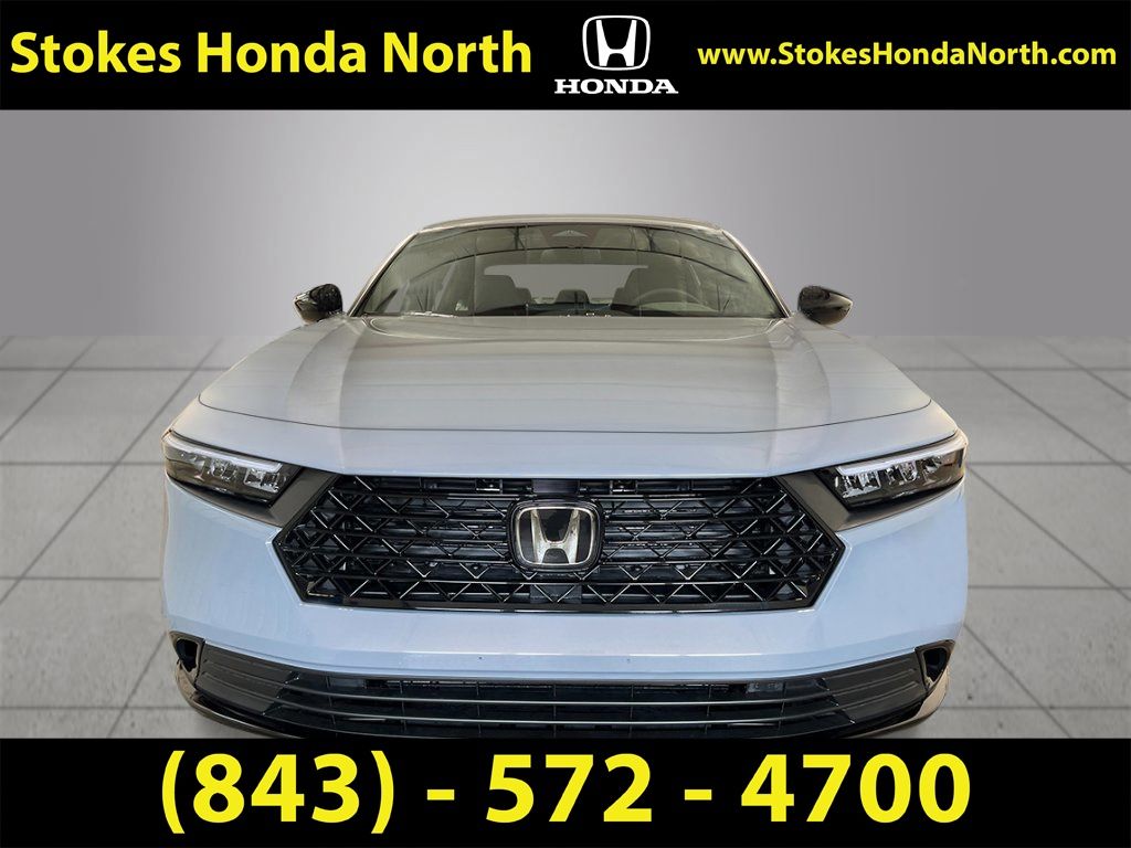 2026 Honda Accord Hybrid Sport-L Gray at Stokes Honda North