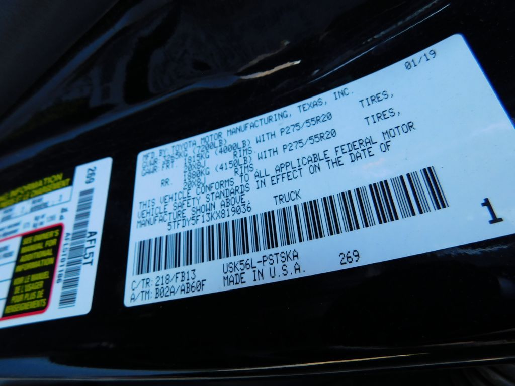 Thumbnail: 2019 Toyota Tundra - 8