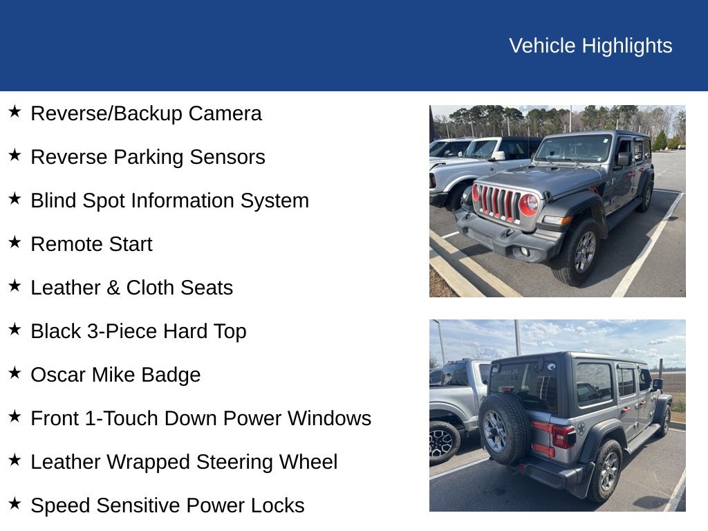 2020 Jeep Wrangler Unlimited Freedom 4x4