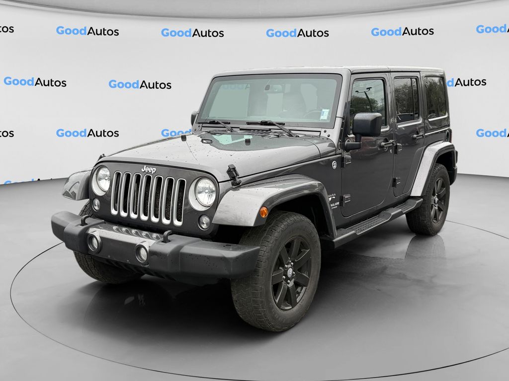Gray (Granite Crystal Metallic Clearcoat) 2016 Jeep Wrangler Unlimited Sahara 4WD SUV / Crossover Four-Wheel Drive 6-Speed Manual