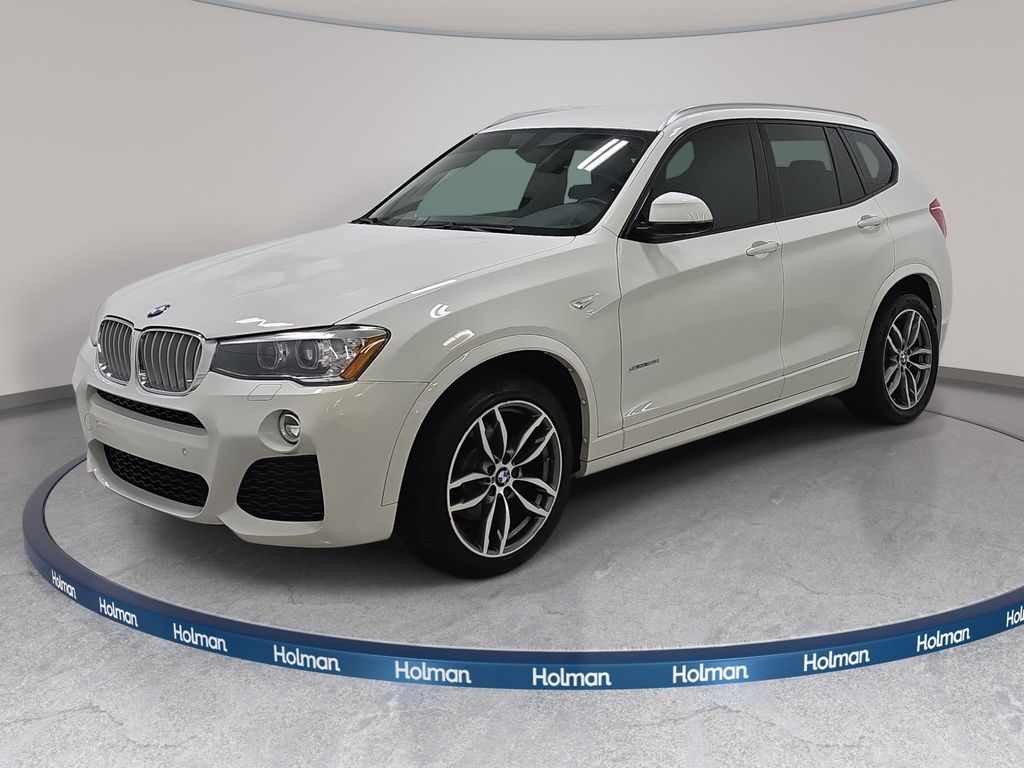 Mineral Silver Metallic 2016 BMW X3 SUV / Crossover Rear-Wheel Drive 8-Speed Automatic