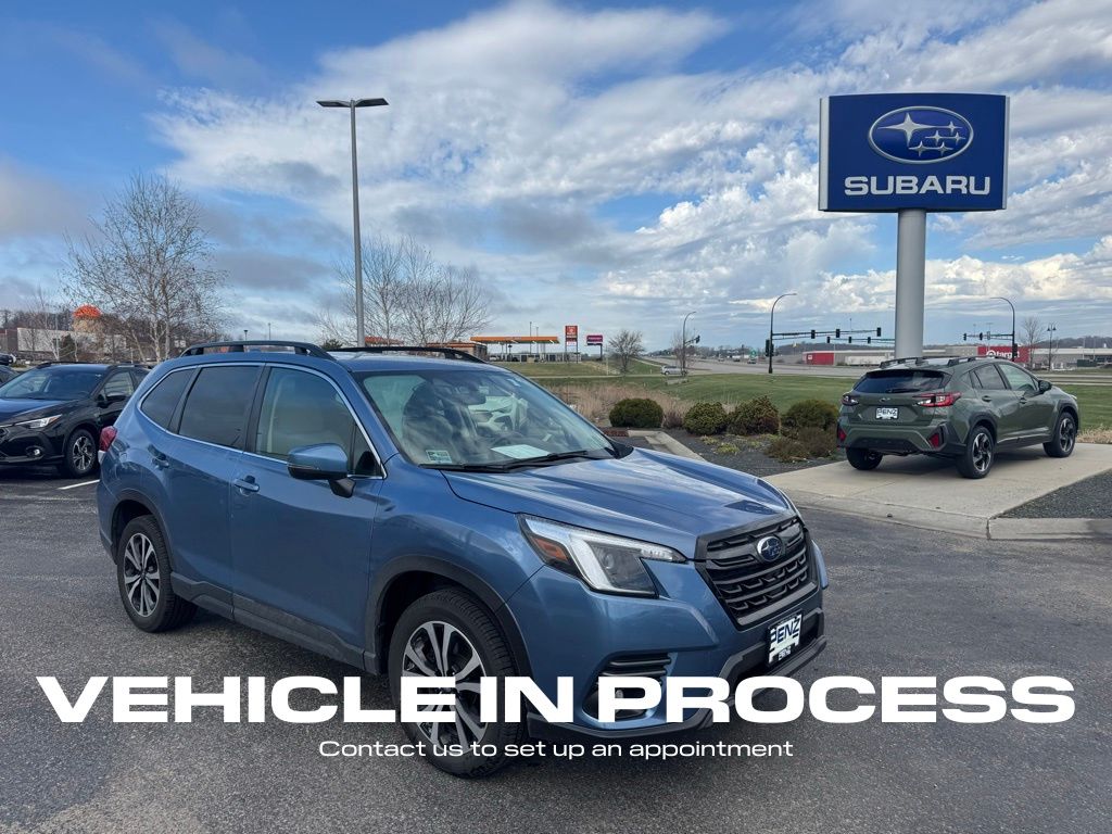 Horizon Blue Pearl 2022 Subaru Forester Limited Crossover AWD SUV / Crossover All-Wheel Drive Continuously Variable Transmission
