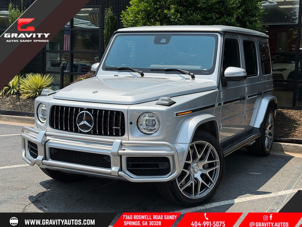 Silver 2020 Mercedes-Benz G-Class SUV / Crossover All-Wheel Drive 9-Speed Automatic