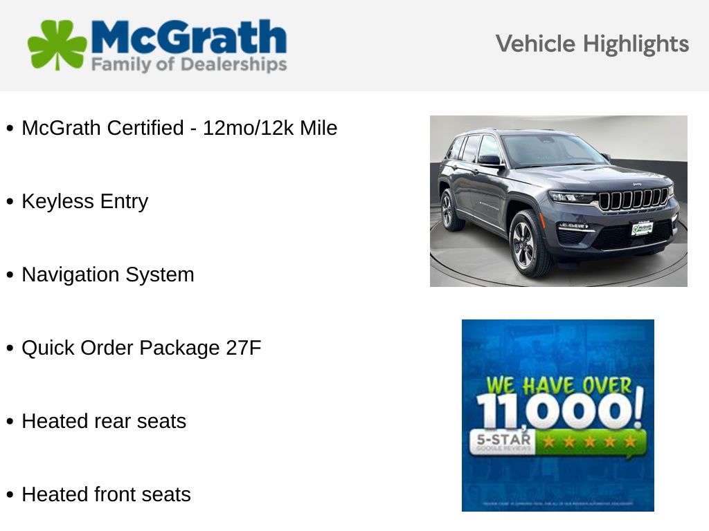 Certified Used 2023 Gray Jeep 4xe image 5