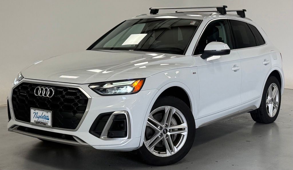 Glacier White 2021 Audi Q5 Hybrid Plug-in SUV / Crossover All-Wheel Drive 7-Speed Automatic