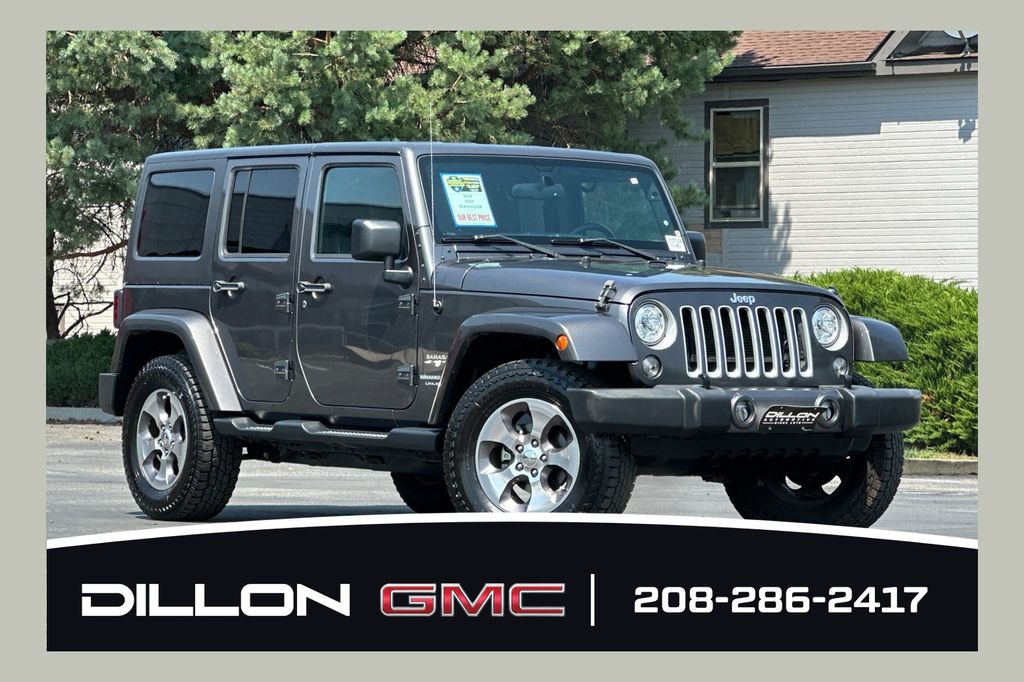 2018 Jeep Wrangler JK Unlimited Sahara 4WD