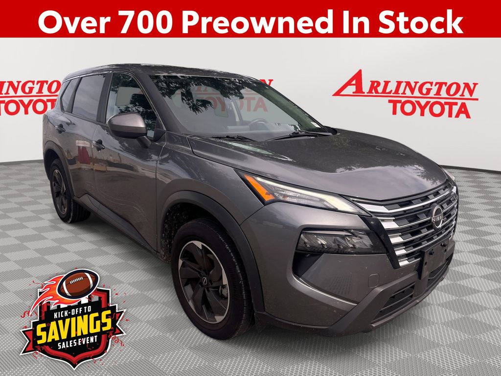 Gray (Gun Metallic) 2025 Nissan Rogue SUV / Crossover Front-Wheel Drive Continuously Variable Transmission