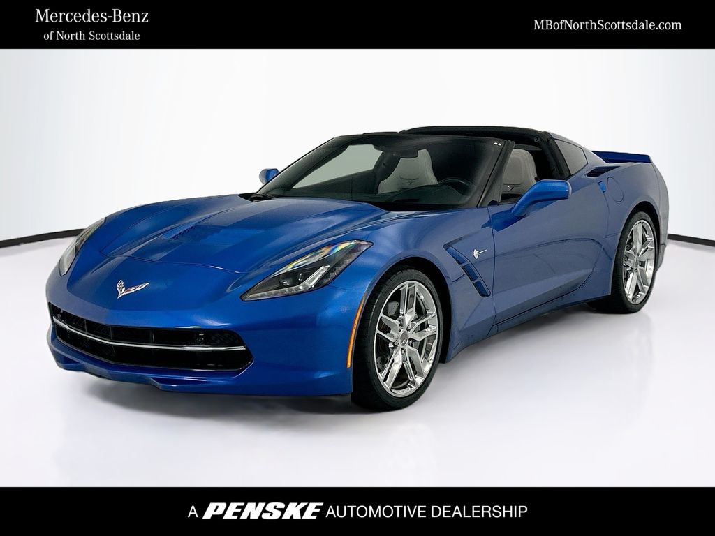 Laguna Blue 2016 Chevrolet Corvette Coupe Rear-Wheel Drive 8-Speed Automatic