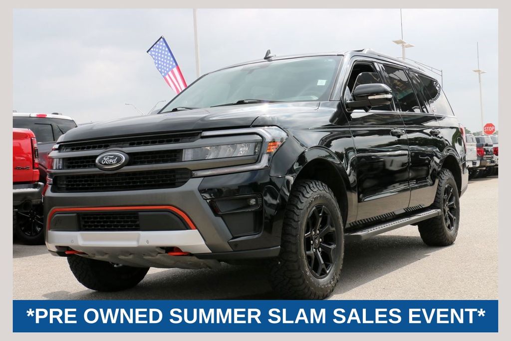 Agate Black Metallic 2023 Ford Expedition SUV / Crossover Four-Wheel Drive Automatic