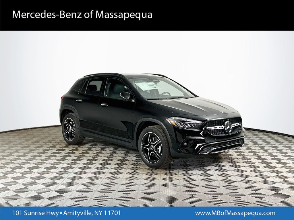 Black 2026 Mercedes-Benz GLA SUV / Crossover All-Wheel Drive 8-Speed Dual Clutch