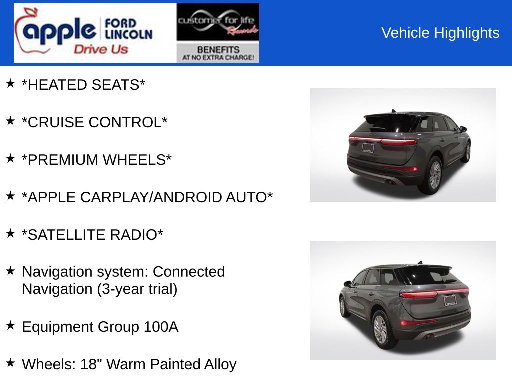 2023 Lincoln Corsair Standard