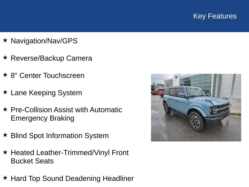 2023 Ford Bronco Outer Banks Advanced