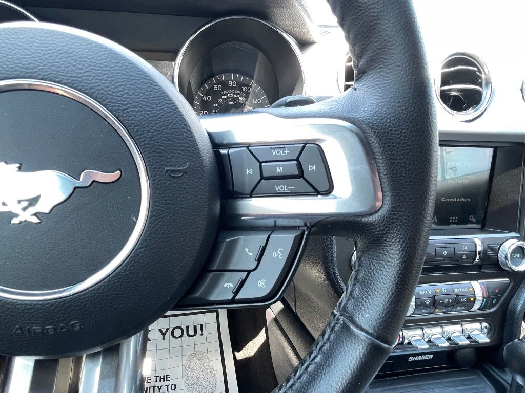 2016 Ford Mustang EcoBoost Premium Black at Wharton Ford