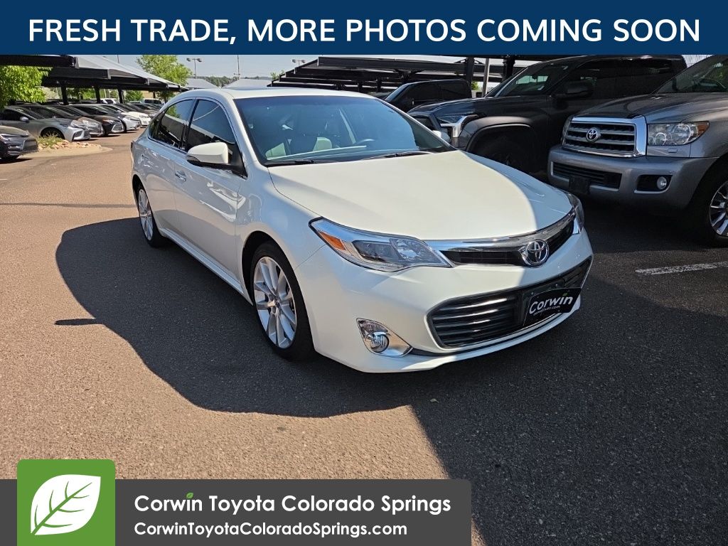 White (Blizzard Pearl) 2014 Toyota Avalon Sedan Front-Wheel Drive 6-Speed Automatic