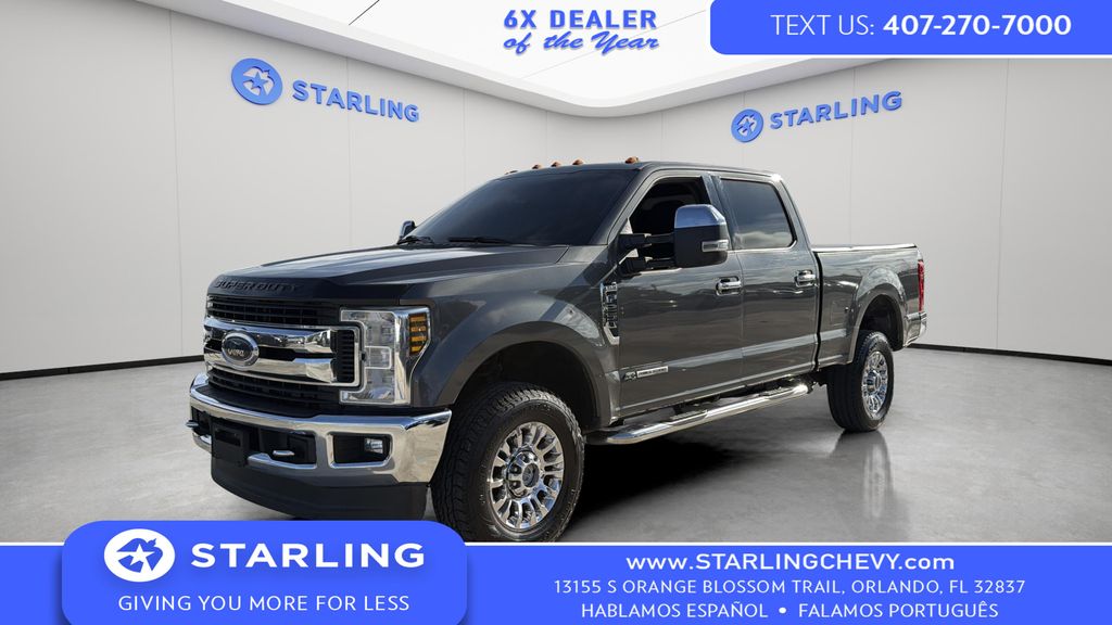 Gray (Magnetic Metallic) 2018 Ford F-250 Super Duty Pickup Truck Four-Wheel Drive 6-Speed Automatic