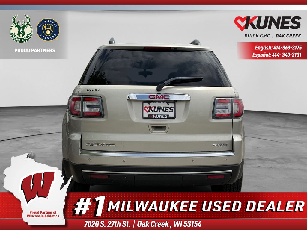 Champagne Silver Metallic 2015 GMC Acadia SUV / Crossover All-Wheel Drive 6-Speed Automatic