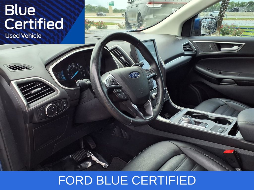 2021 Ford Edge SEL Blue at Legacy Ford
