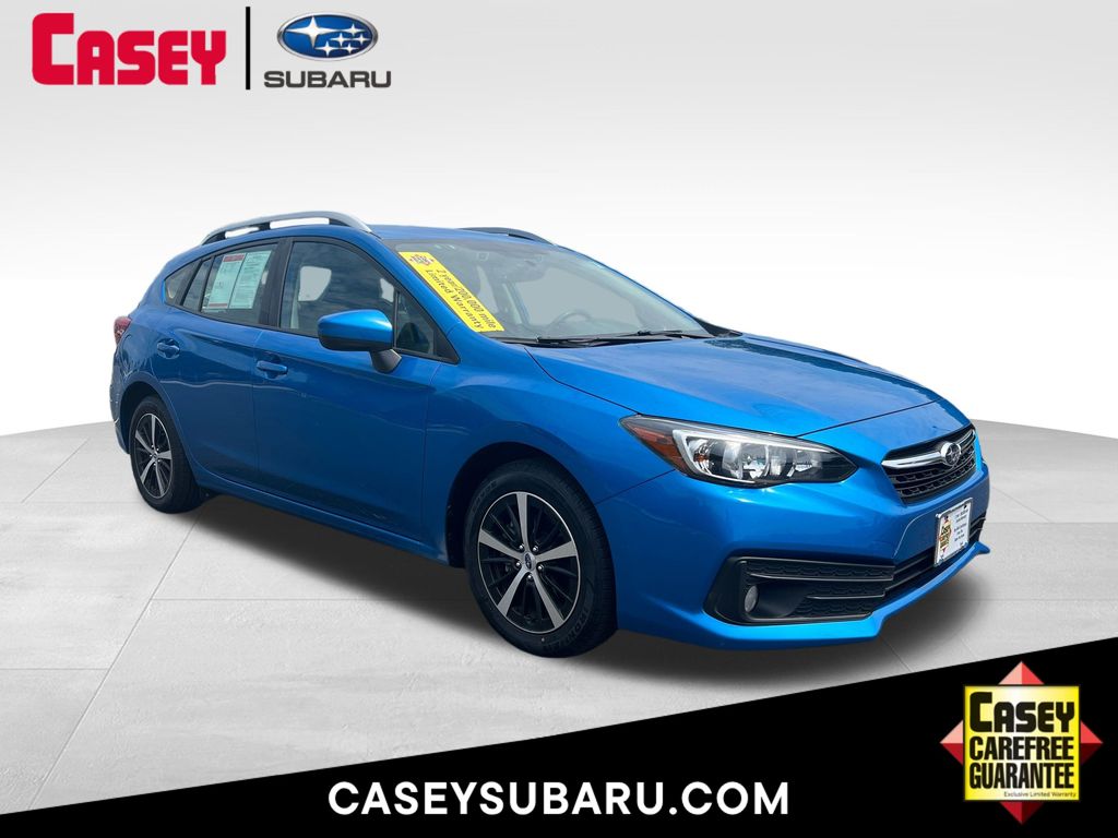 Ocean Blue Pearl 2022 Subaru Impreza Wagon All-Wheel Drive Continuously Variable Transmission