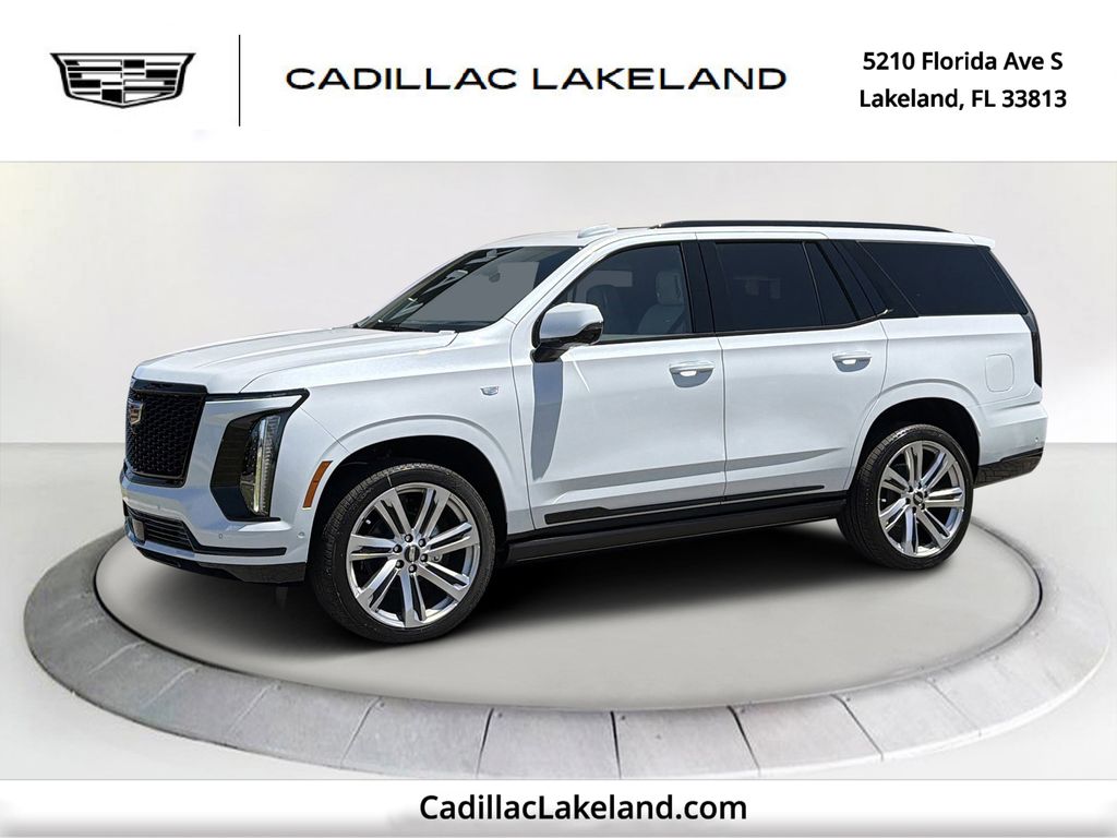 White 2026 Cadillac Escalade Sport 4WD SUV / Crossover Four-Wheel Drive