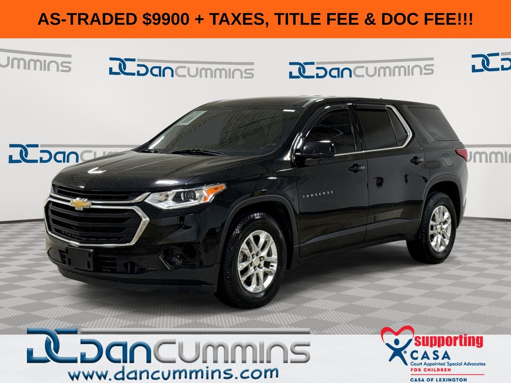 Mosaic Black Metallic 2019 Chevrolet Traverse SUV / Crossover Front-Wheel Drive 9-Speed Automatic
