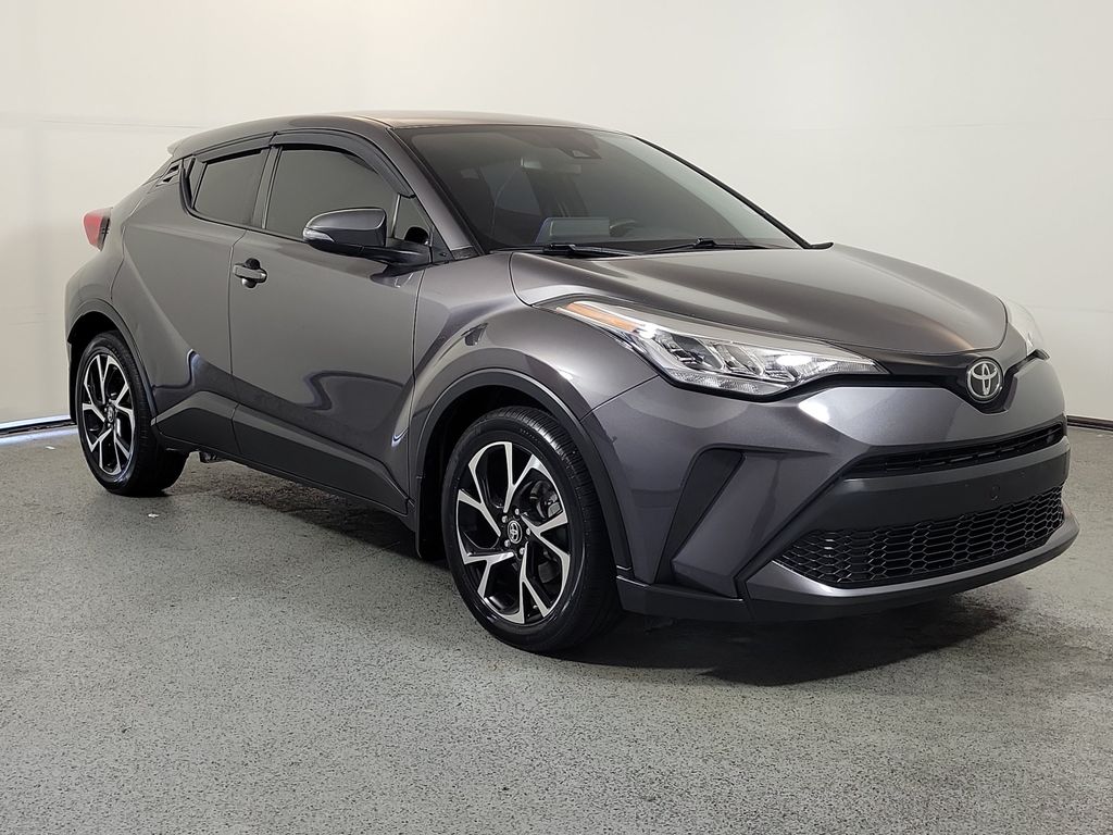 Magnetic Gray Metallic 2021 Toyota C-HR SUV / Crossover Front-Wheel Drive Continuously Variable Transmission
