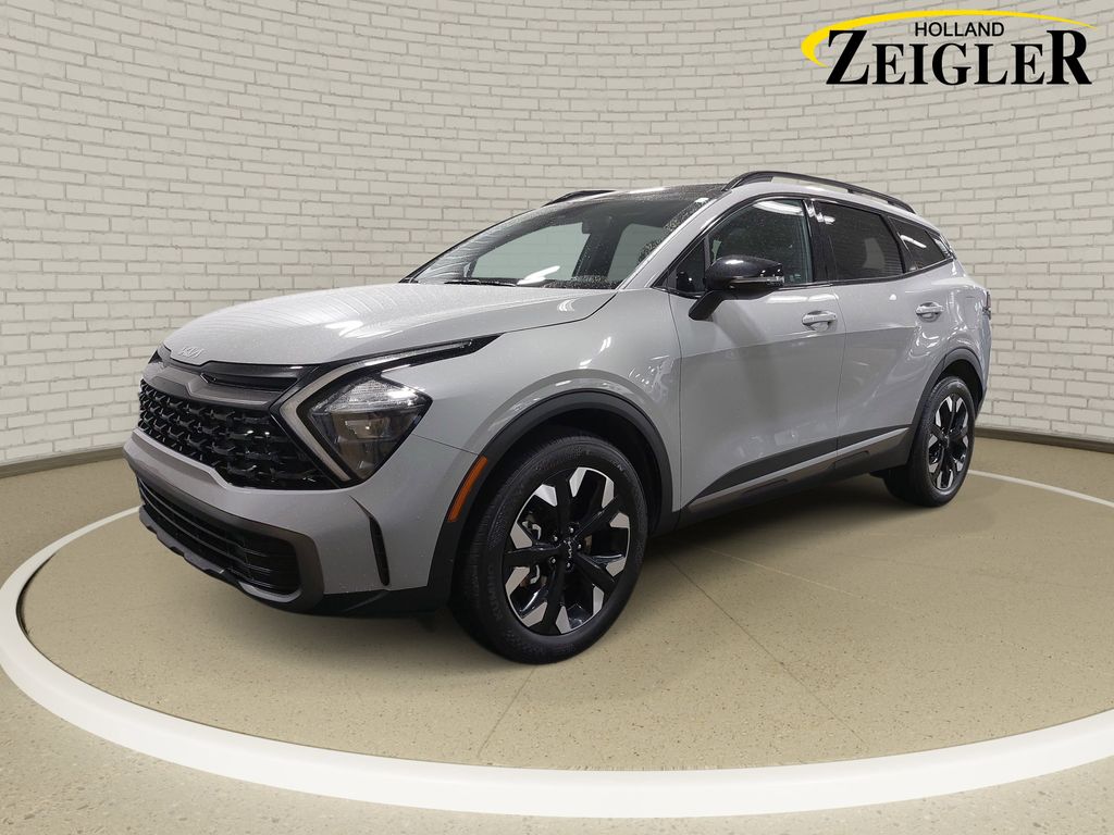 Wolf Gray 2023 Kia Sportage X-Line AWD SUV / Crossover All-Wheel Drive 8-Speed Automatic