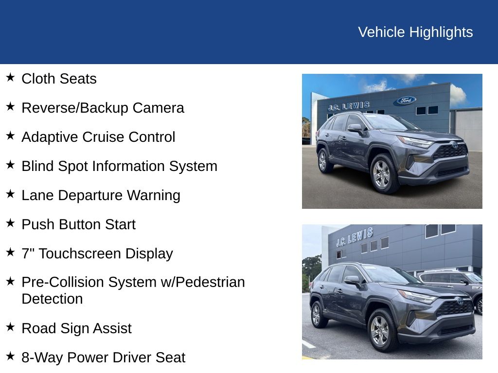 2022 Toyota RAV4 Hybrid XLE