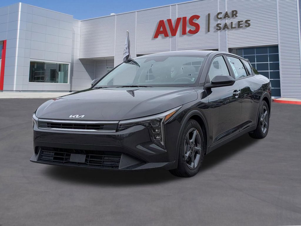 Interstellar Gray 2025 Kia K4 LXS FWD Sedan Front-Wheel Drive Continuously Variable Transmission