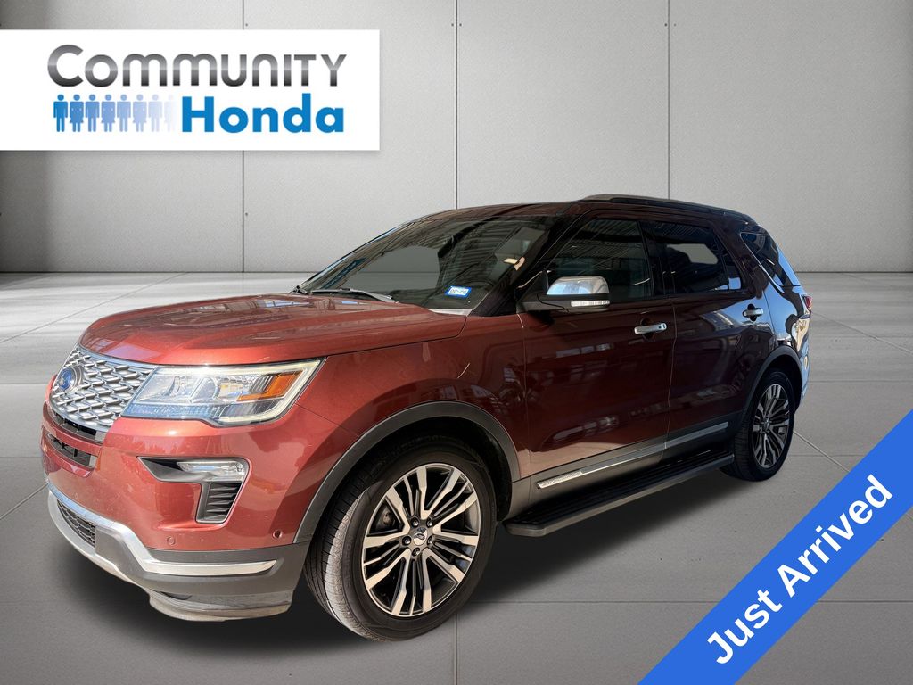2018 Ford Explorer Platinum Red at Autostrade