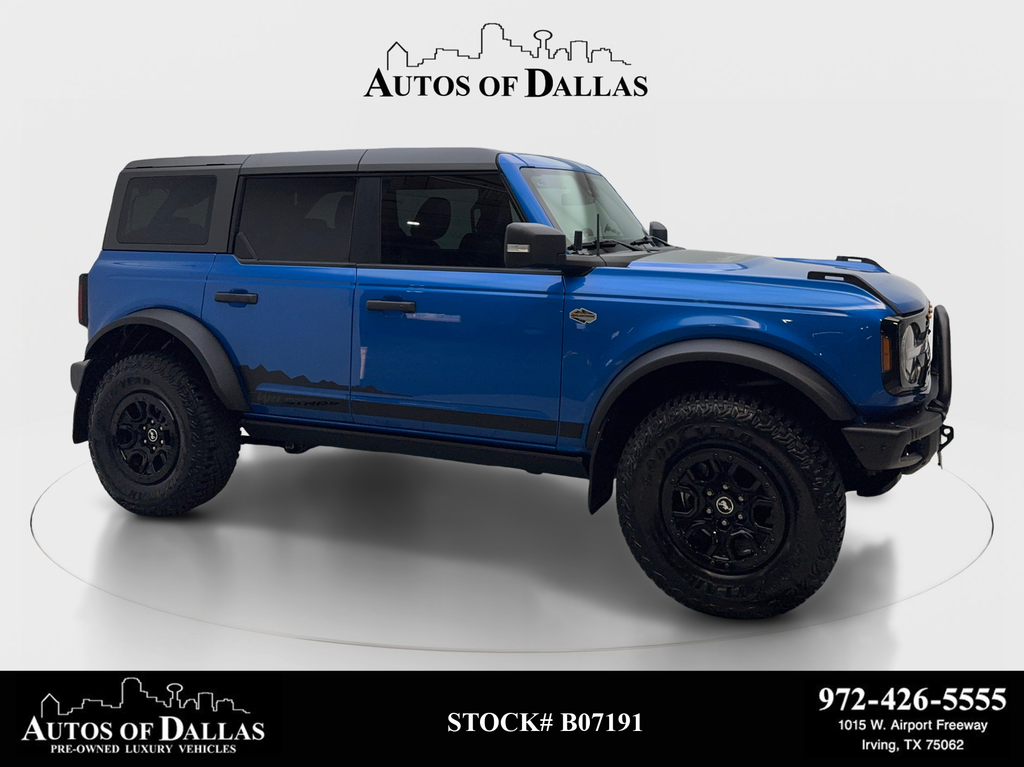 Velocity Blue Metallic 2023 Ford Bronco SUV / Crossover Four-Wheel Drive Automatic