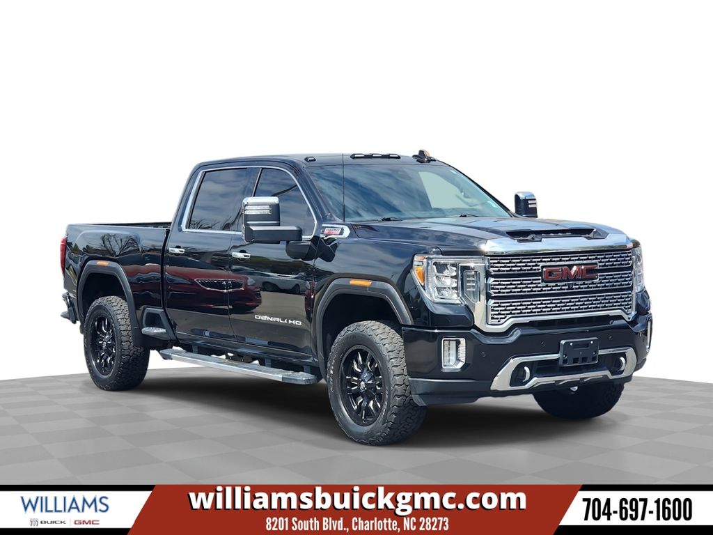 Onyx Black 2020 GMC Sierra 2500HD Pickup Truck Four-Wheel Drive 10-Speed Automatic