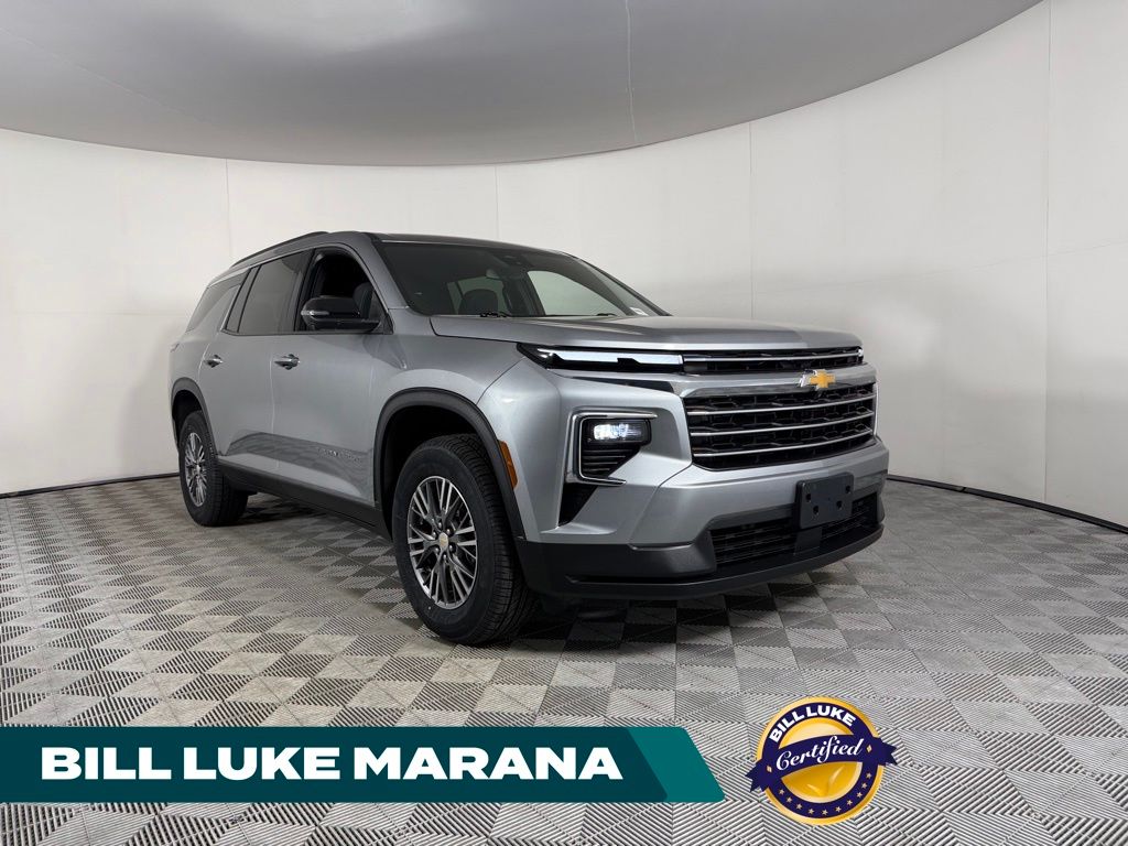Sterling Gray Metallic 2024 Chevrolet Traverse LT AWD SUV / Crossover Four-Wheel Drive 8-Speed Automatic
