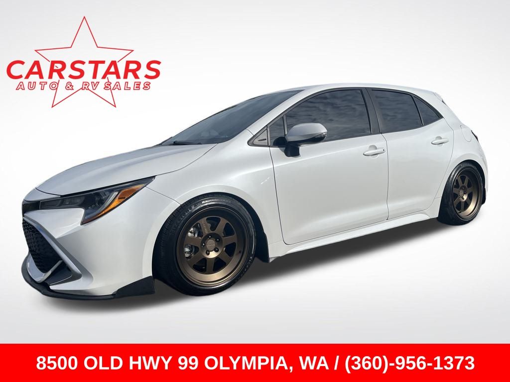 2022 Pearl Toyota Corolla Hatchback XSE Hatchback
