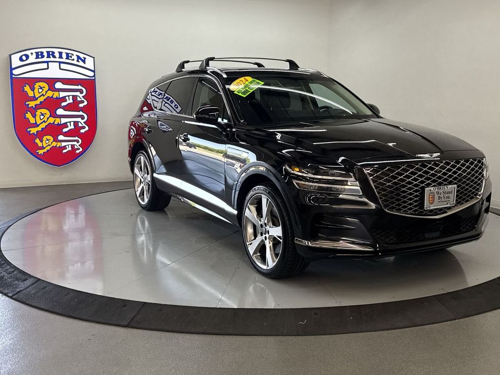 Black 2024 Genesis GV80 SUV / Crossover All-Wheel Drive 8-Speed Automatic