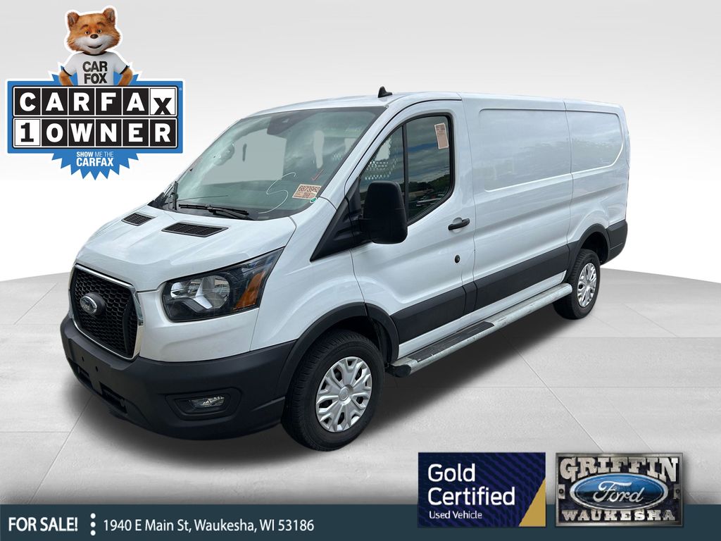 Oxford White 2024 Ford Transit Cargo 250 Low Roof LB RWD Van Rear-Wheel Drive
