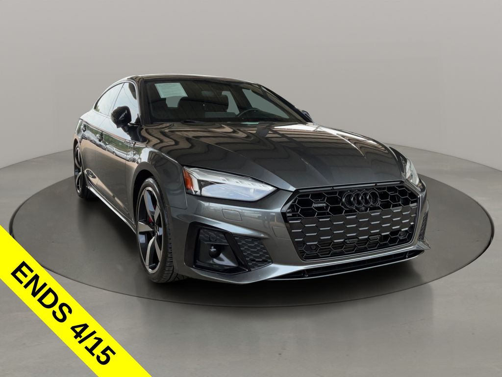 Daytona Gray Metallic 2022 Audi A5 Sportback 45 TFSI quattro Prestige S Line AWD Sedan All-Wheel Drive 7-Speed Automatic