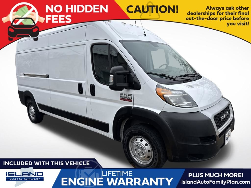 2021 RAM ProMaster 2500 159 High Roof Cargo Van FWD