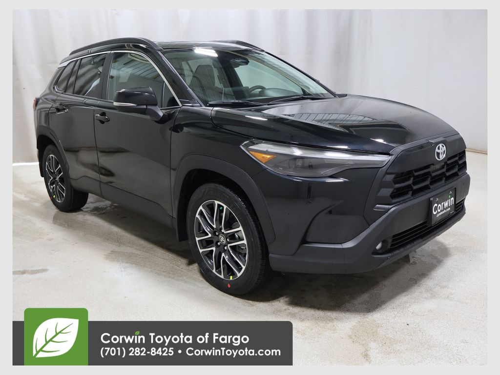 Jet Black 2026 Toyota Corolla Cross XLE AWD SUV / Crossover All-Wheel Drive Continuously Variable Transmission
