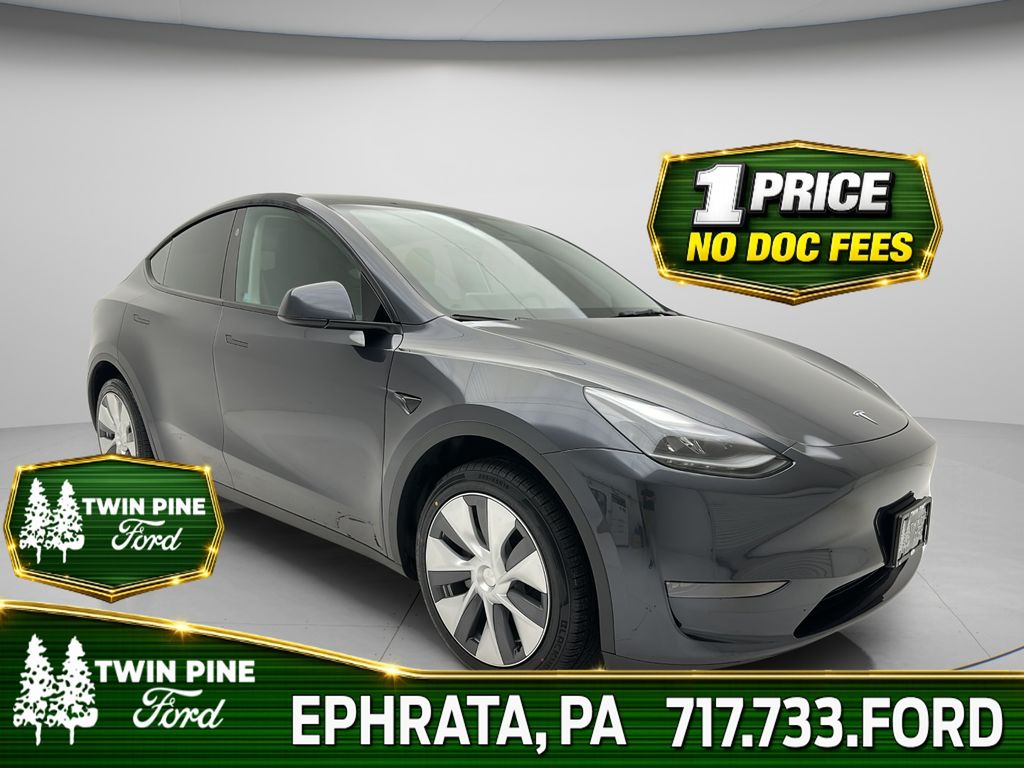 Stealth Gray 2024 Tesla Model Y SUV / Crossover Rear-Wheel Drive 1-Speed Automatic