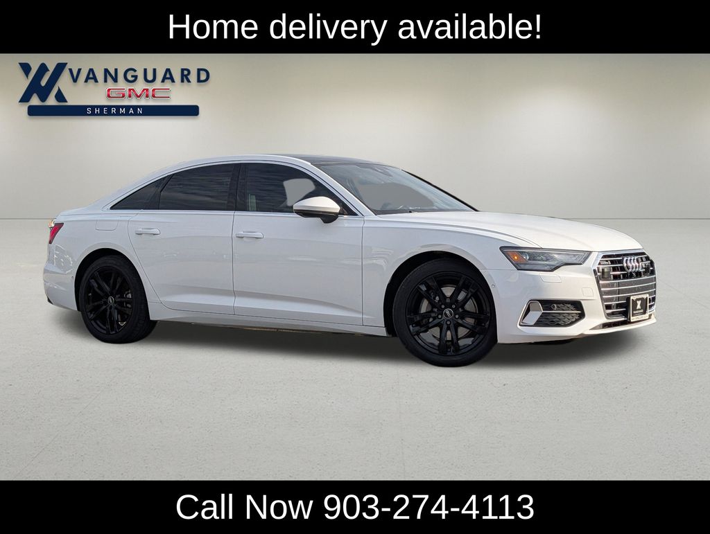 Ibis White 2023 Audi A6 Sedan All-Wheel Drive 7-Speed Automatic