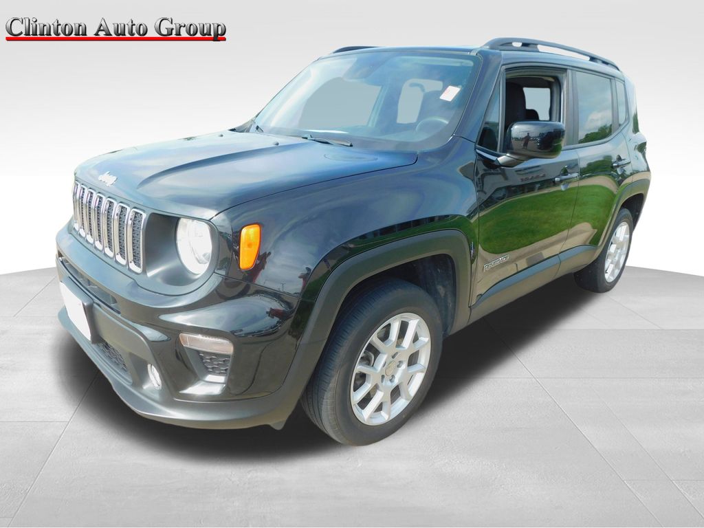 Black Clearcoat 2019 Jeep Renegade SUV / Crossover Four-Wheel Drive 9-Speed Automatic