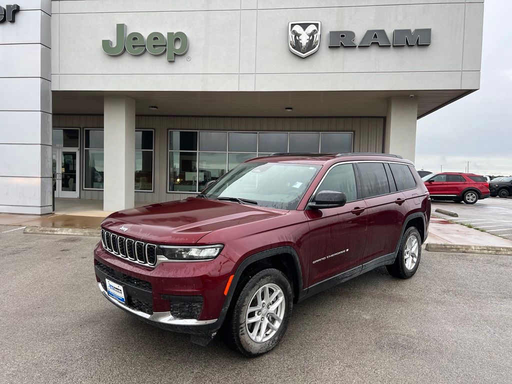 Velvet Red Pearlcoat 2025 Jeep Grand Cherokee L SUV / Crossover Four-Wheel Drive 8-Speed Automatic