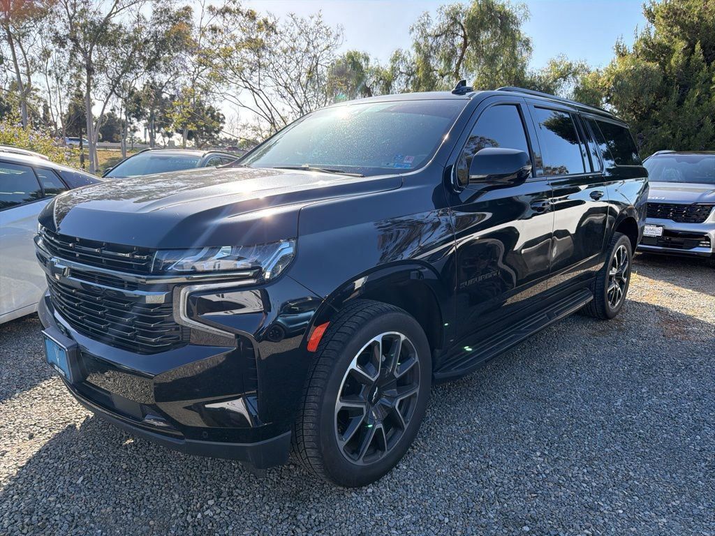 Black 2022 Chevrolet Suburban RST 4WD SUV / Crossover Four-Wheel Drive