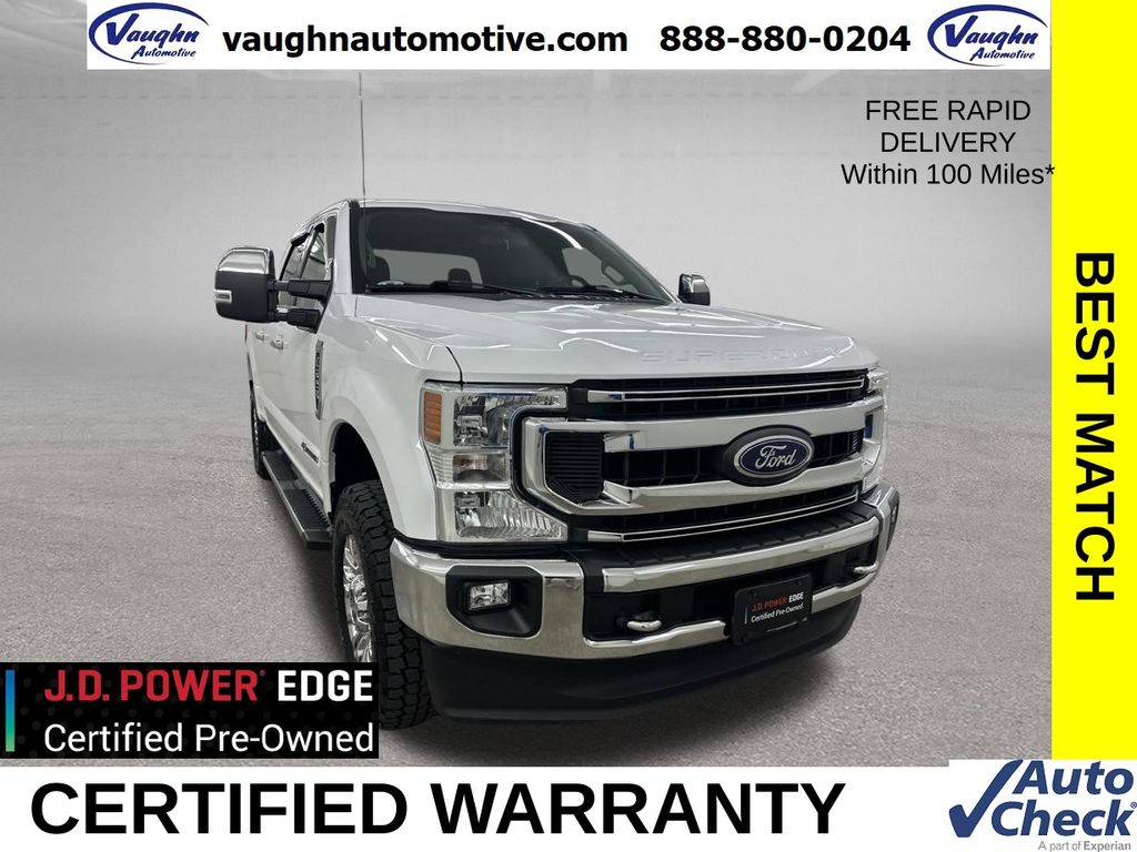 Oxford White 2020 Ford F-250 Super Duty Pickup Truck Four-Wheel Drive Automatic