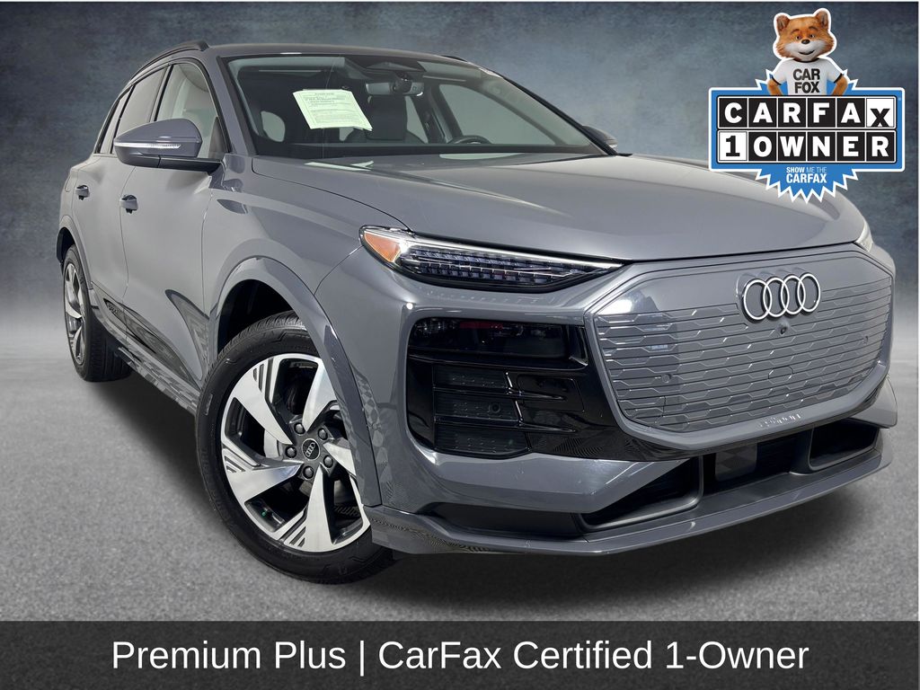 Magnet Gray 2025 Audi Q6 e-tron SUV / Crossover All-Wheel Drive Automatic