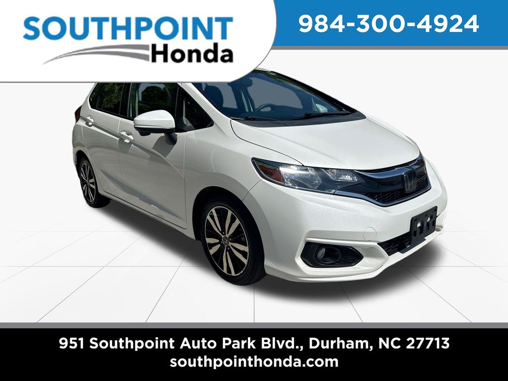 Platinum White Pearl 2020 Honda Fit EX FWD Hatchback Front-Wheel Drive Continuously Variable Transmission