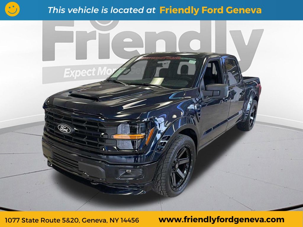 Antimatter Blue Metallic 2026 Ford F-150 Pickup Truck Four-Wheel Drive Automatic